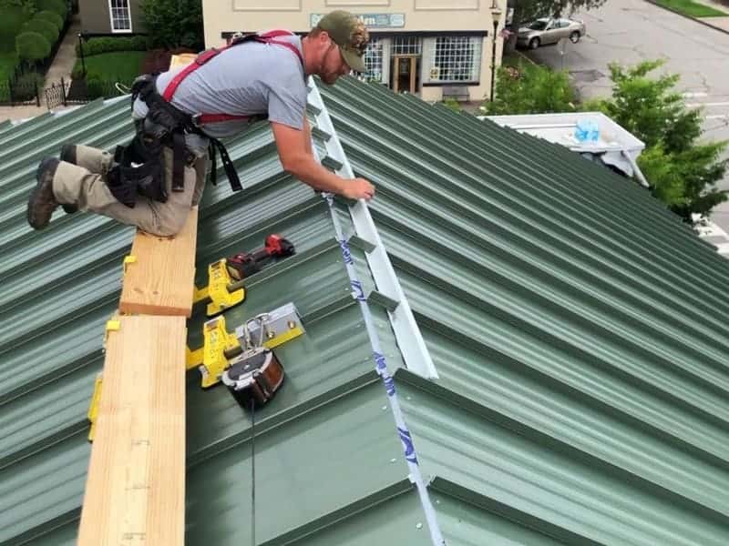 Cool, Green Metal Roofing